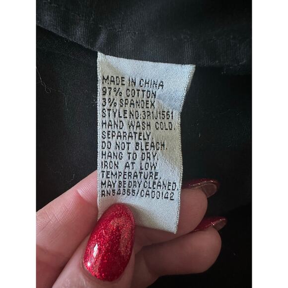 Nygard Collection Vintage Black A-Line Midi Shirt Dress - Sz 16 - Picture 11 of 11